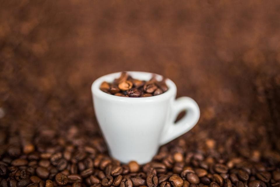 White Espresso Cup
