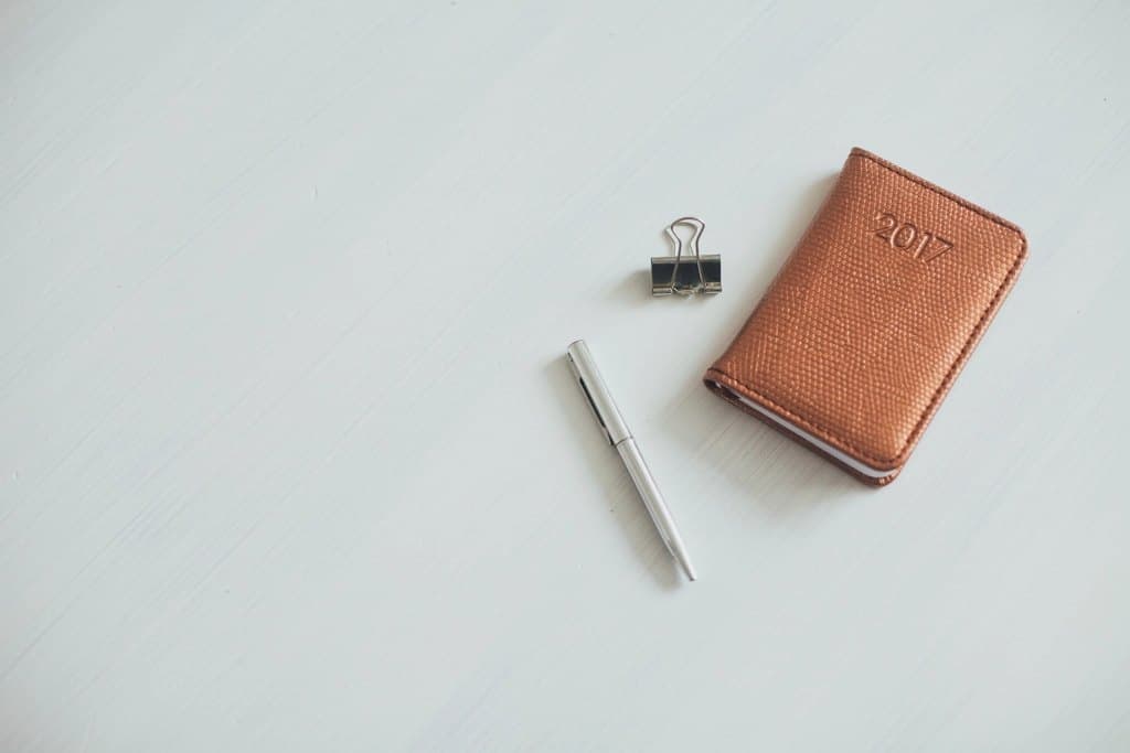 Pocket Leather Diary